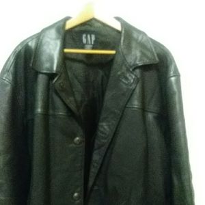 *SOLD* Heavy duty Leather coat - Gap